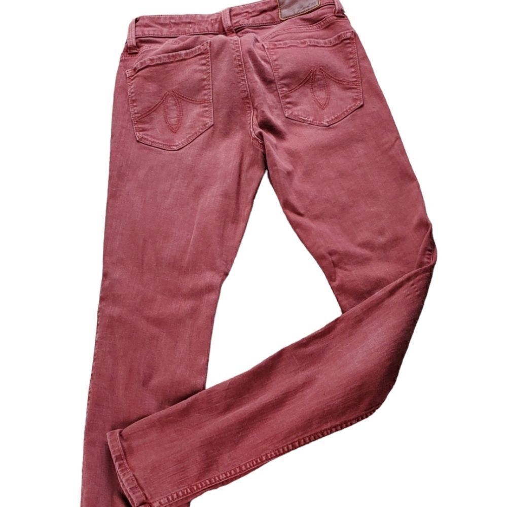 Nordstrom Level 99 Rust Liza Skinny Jeans